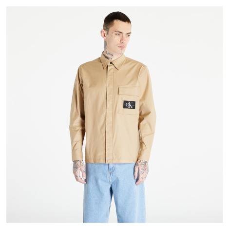 Calvin Klein Jeans Ripstop Shirt Beige