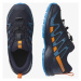 detské bežecké topánky Salomon XA PRO V8 CSWP J Navy Wil/Vibrant oranžová /Blithe