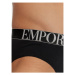 Emporio Armani Underwear Súprava 3 kusov slipov 111734 4F726 73320 Čierna