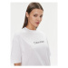 Calvin Klein Tričko Hero Logo Oversized T Shirt K20K206778 Biela Regular Fit