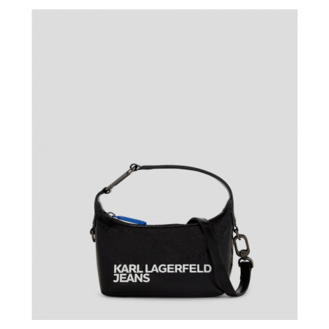 Kabelka Karl Lagerfeld Jeans Essential Logo Party Bag Čierna