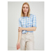 Light blue Checkered Cardigan ORSAY - Ladies