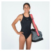Dievčenské jednodielne športové plavky Kamyleon čierne