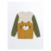 LC Waikiki Crew Neck Embroidered Baby Boy Knitwear Sweater