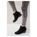 Fox Shoes Black Women's Boots