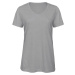 B&amp;C Dámske tričko TW058 Heather Light Grey