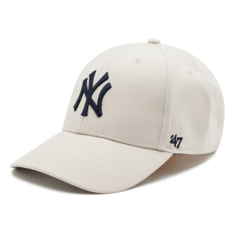 47 Brand Šiltovka New York Yankees B-MVP17WBV-BN Sivá