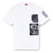 Tričko Diesel T-Boxt-Slits-Q10 T-Shirt Bright White