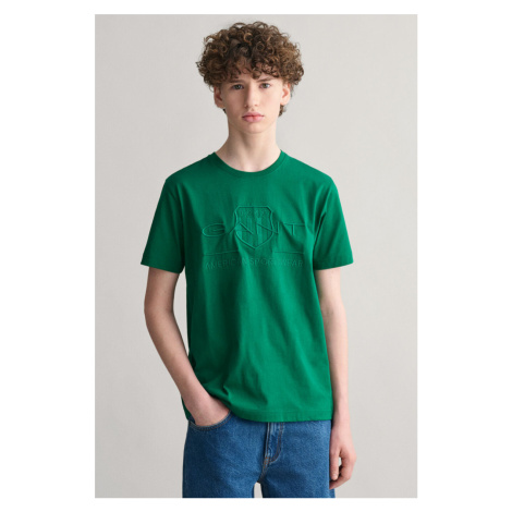 TRIČKO GANT TONAL AS SS T-SHIRT WILD GREEN