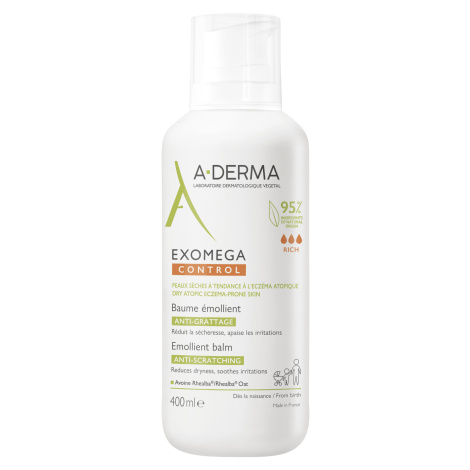 A-Derma Exomega Control Emolienčný balzam pre suchú kožu so sklonom k atopii 400 ml