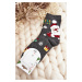 Women's Socks With Santa Claus Grey