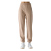 Dámske tepláky 4F TROUSERS-4FWSS24TTROF665-83S-BEIGE