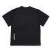 Tričko Dsquared2 Slouch Fit T-Shirt Čierna
