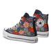 Converse Plátenky Chuck Taylor All Star Lift Platform Floral A08112C Farebná