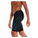 Speedo hyper boom logo placement jammer boy black/bolt