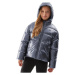 Dievčenská bunda 4F JUNIOR DOWN JACKET-JAW23TDJAF267-28S-SILVER