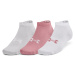 Under Armour Essential Low Cut 3-Pack Pink Elixir