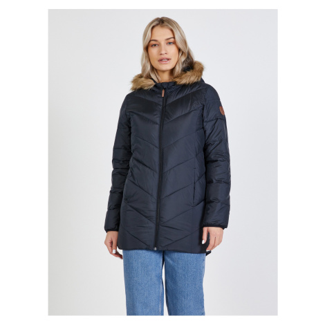 Black Girly Quilted Jacket Roxy - Unisex