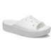 Dámske šlapky (plážová obuv) CROCS Classic Platform Slide white