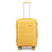 Kono cestovný kufor na kolieskach Classic Collection - žltý 50L