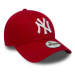 Detská šiltovka NEW ERA 9FORTY MLB League Basic NY Yankees Scarled Red Adjustable cap