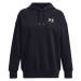 Under Armour ESSENTIAL FLC OS HOODIE Dámska mikina, čierna, veľkosť