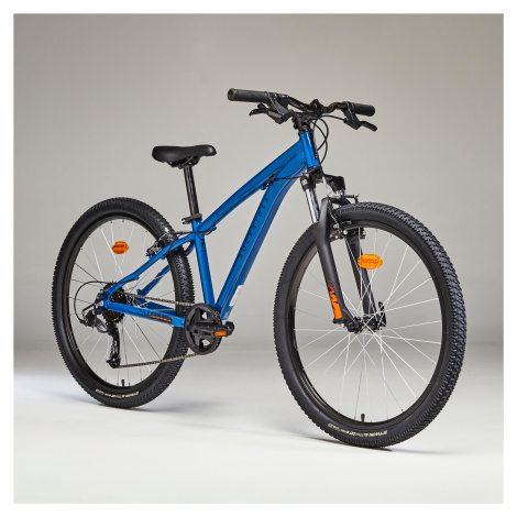 Horský bicykel ST 500 26-palcový pre deti 9-12 rokov modrý ROCKRIDER