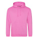 Just Hoods Unisex mikina s kapucňou JH001 Candyfloss Pink