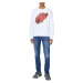 Mikina Diesel S-Ginn-E9 Sweat-Shirt Bright White