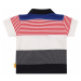 Steiff Collection Tričko 'Poloshirt'  námornícka modrá / biela / čierna / sivá / červená