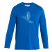 ICEBREAKER Funkčné tričko 'Tech Lite II Skiing Yeti'  modrá / svetlomodrá