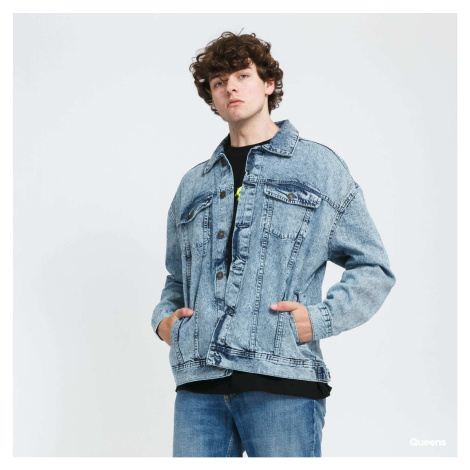 Urban Classics Oversized Denim Jacket Blue