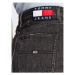 Tommy Jeans Džínsová sukňa Yoke DW0DW14847 Čierna Regular Fit