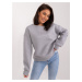 SIVÁ OVERSIZE MIKINA -BA-BL-0106.27-GREY