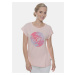 SAM73 Pink Womens T-Shirt with Printing SAM 73 - Women