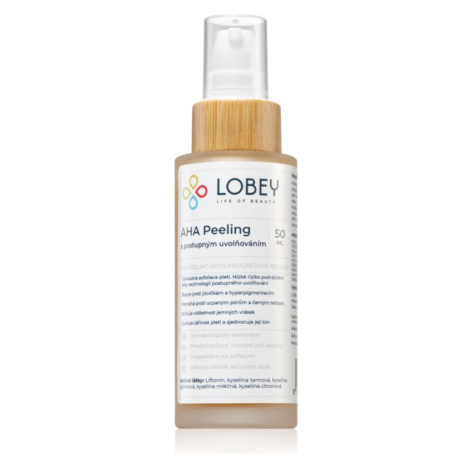 Lobey Skin Care AHA Peeling pleťový peeling s AHA