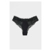 Spodná Bielizeň Karl Lagerfeld Tailored Lace Bikini Brief Black