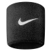Nike SWOOSH WRISTBAND Potítko, čierna, veľkosť