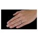 Strieborný prsteň Claire s pravým Smaragdom