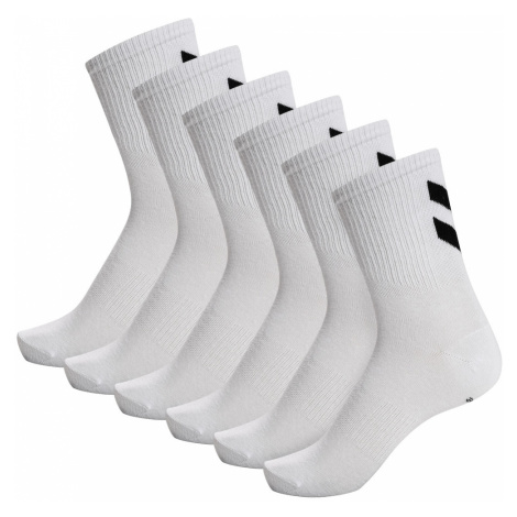 Hummel Športové ponožky 'Chevron'  čierna / biela