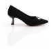 DGN 646 Women's Short Heeled Heeled Shoes