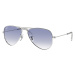 Ray-ban  Occhiali da Sole  Junior Aviator RJ9506S 212/19  Slnečné okuliare Strieborná