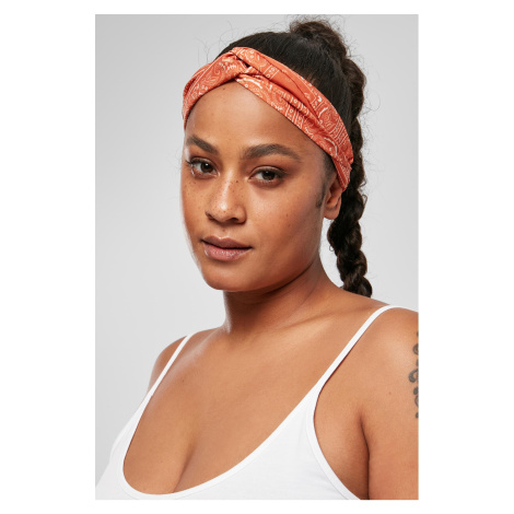 Bandana Print Headband 2-Pack magicmango/softlilac Urban Classics