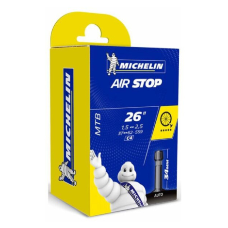 MICHELIN AIR STOP AUTO-SV 26x1.9/2.5 Duša, čierna, veľkosť