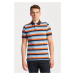 POLOKOŠEĽA GANT MULTI STRIPE SS PIQUE MULTICOLOR