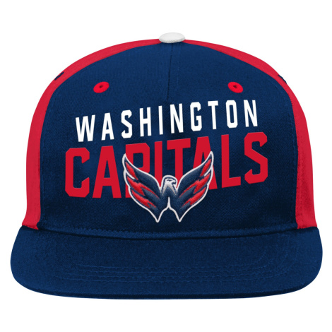 Washington Capitals detská čiapka flat šiltovka Life Style Old School Flatbrim