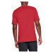 Pánske tréningové tričko s krátkym rukávom UNDER ARMOUR SPORTSTYLE LEFT CHEST SS-RED