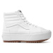 Vans Sneakersy Sk8-Hi Stacked VN0A4BTWL5R1 Biela