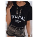 Women's T-shirt ETHICAL black Dstreet