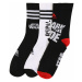 ADIDAS PERFORMANCE Športové ponožky  červená / čierna / biela